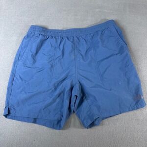 The North Face Mens Class V Water Shorts Blue Size Large L Nylon Hiking Swim